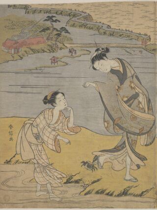 The-Clinging-Crab-Suzuki-Harunobu-Japan-1770-I-thought-you-said