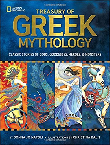 TREASURE OF GREEK MYTHOLOGY - best greek mythology books