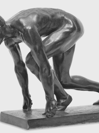 the-sprinter-charles-albert-lopez-roman-bronze-works-1902