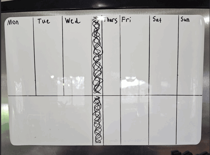 magnetic-fridge-calendar-DIY-first-home-improvements