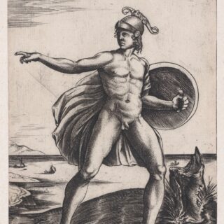 A-Warrior-Agostino-Veneziano-ca-1514–36-The-Met