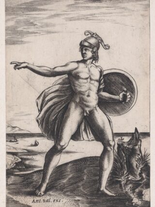 A-Warrior-Agostino-Veneziano-ca-1514–36-The-Met