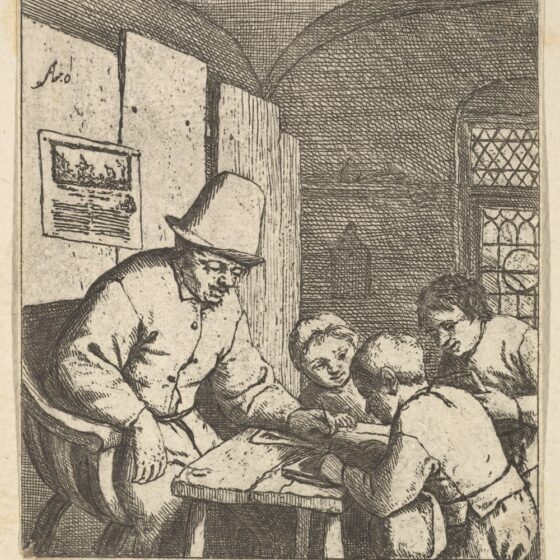 The-Schoolmaster-Adriaen-van-Ostade-1610-the-met