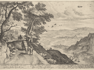 Path over a Valley - Crispijn de Passe the Elder