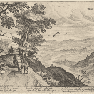 Path over a Valley - Crispijn de Passe the Elder