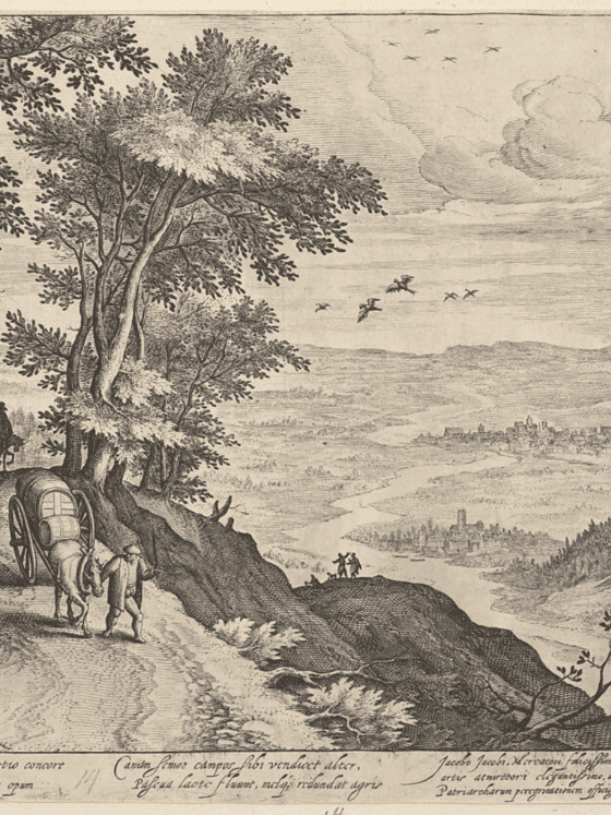 Path over a Valley - Crispijn de Passe the Elder