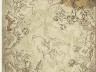 Prometheus Taking Fire From Olympus - Possibly Ludovico Cardi, called Il Cigoli (Italian, 1559-1613)