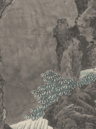 meditation-in-a-cave-ren-yu-1644-1911